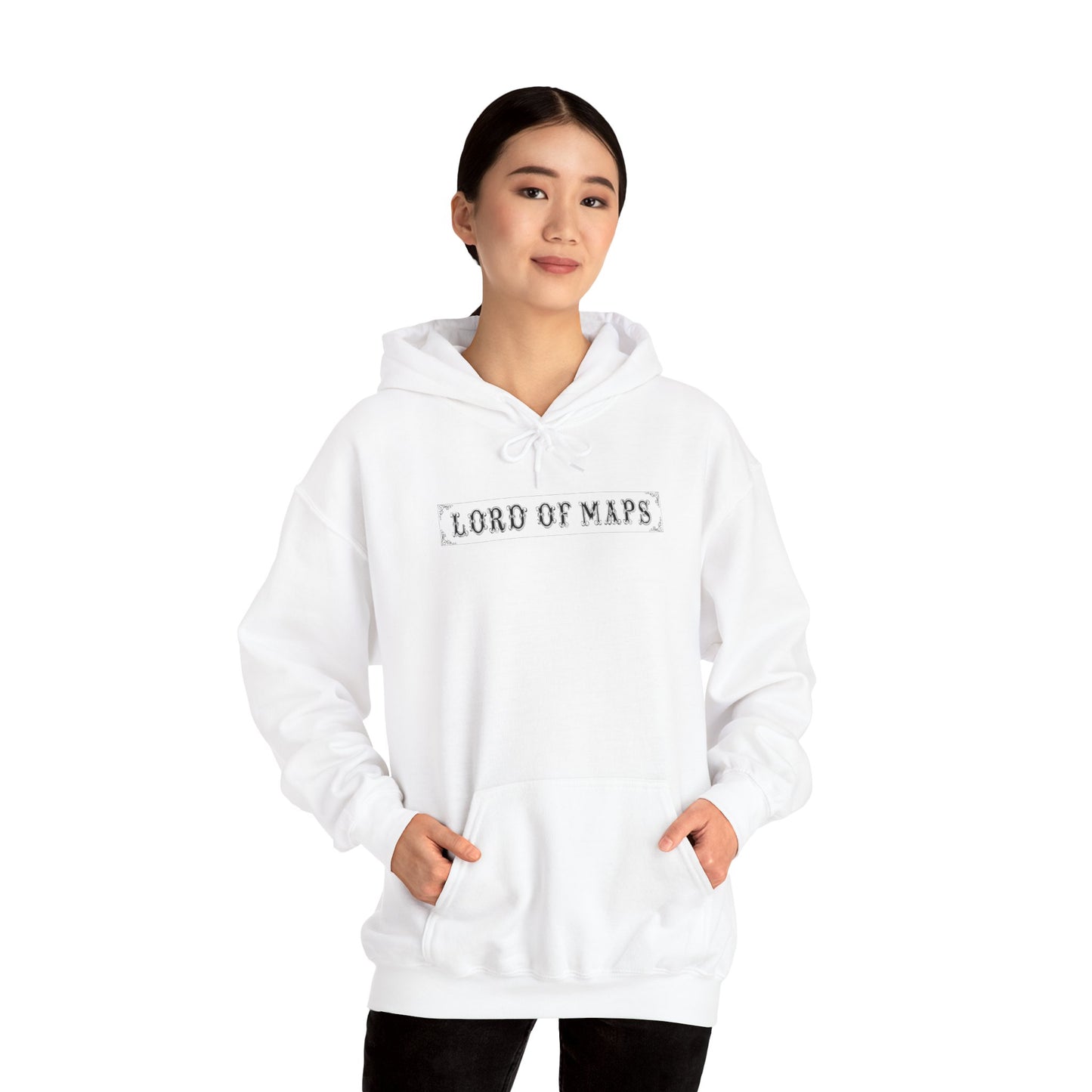LORD OF MAPS OFFICIAL Unisex Heavy Blend™ Hooded Sweatshirt