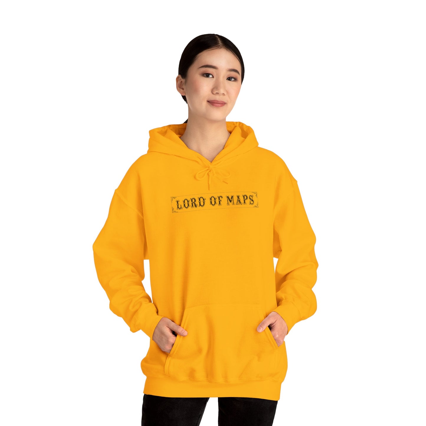 LORD OF MAPS OFFICIAL Unisex Heavy Blend™ Hooded Sweatshirt