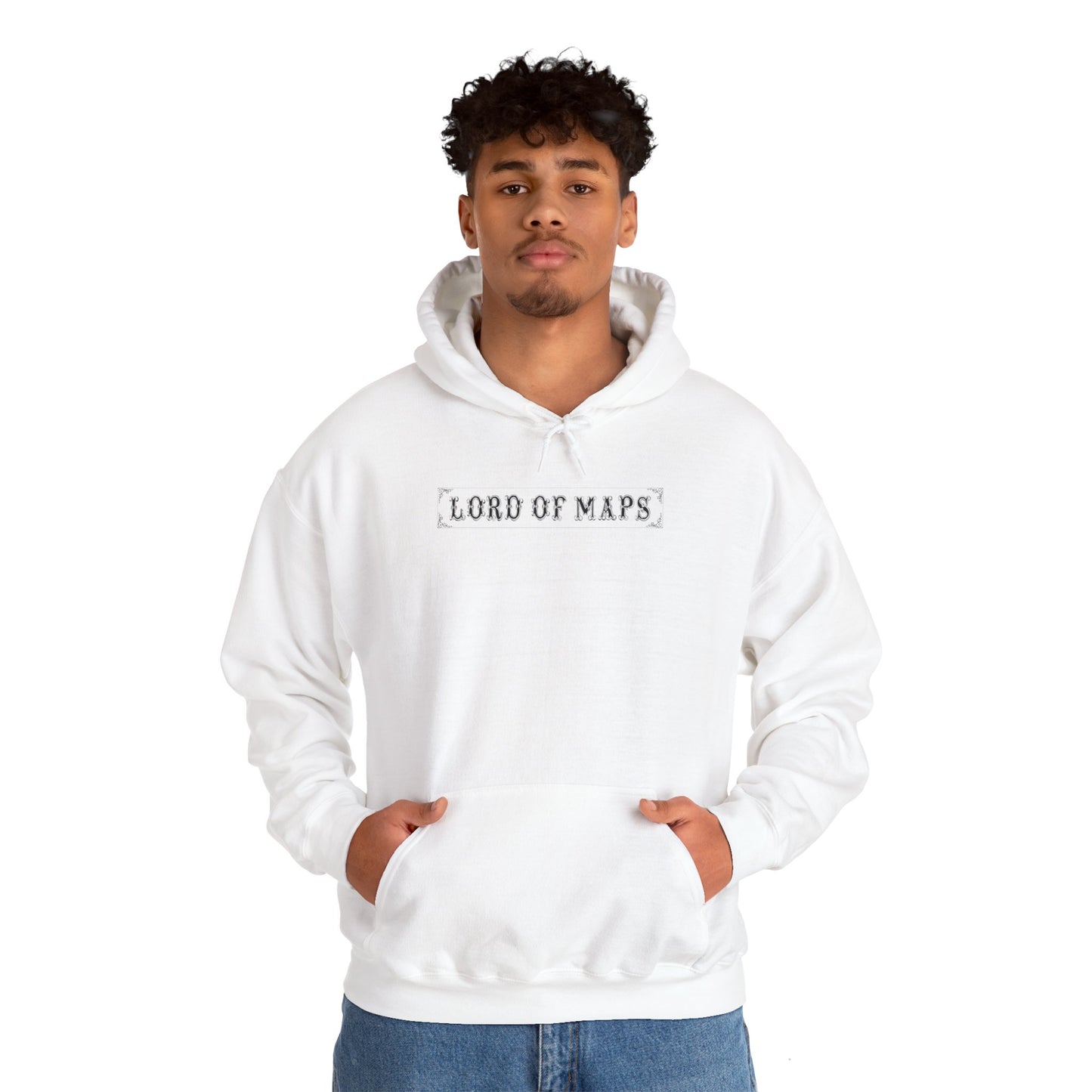 LORD OF MAPS OFFICIAL Unisex Heavy Blend™ Hooded Sweatshirt