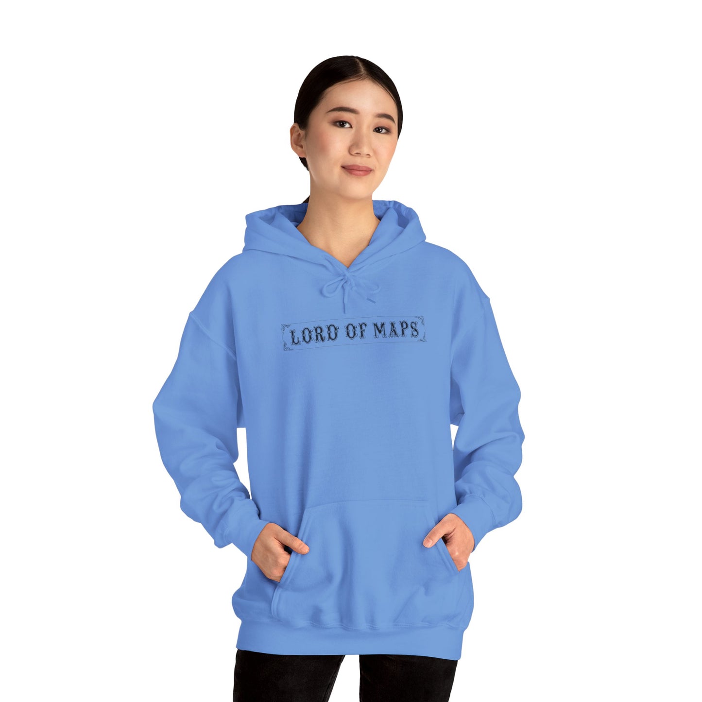 LORD OF MAPS OFFICIAL Unisex Heavy Blend™ Hooded Sweatshirt