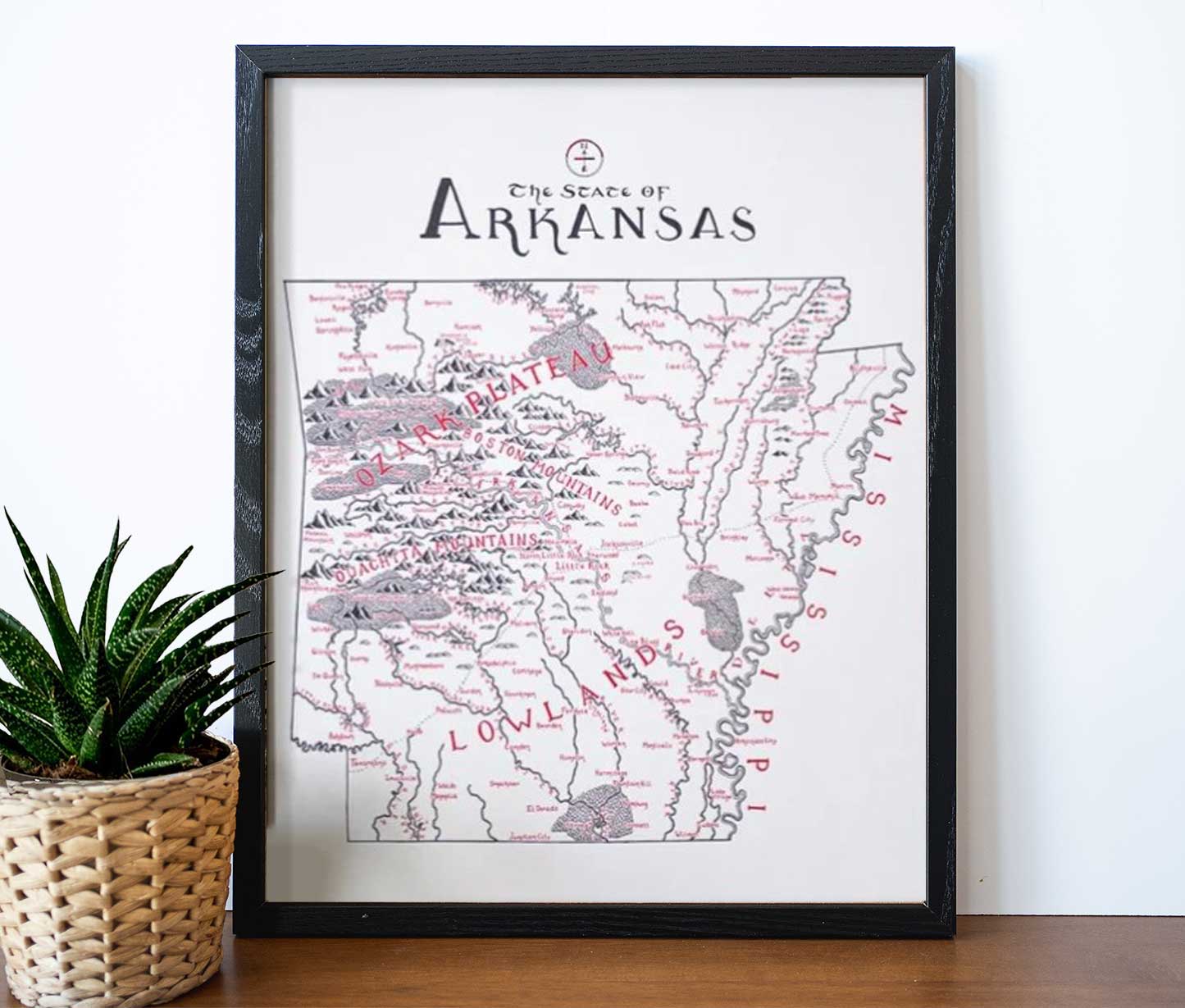 Arkansas Map