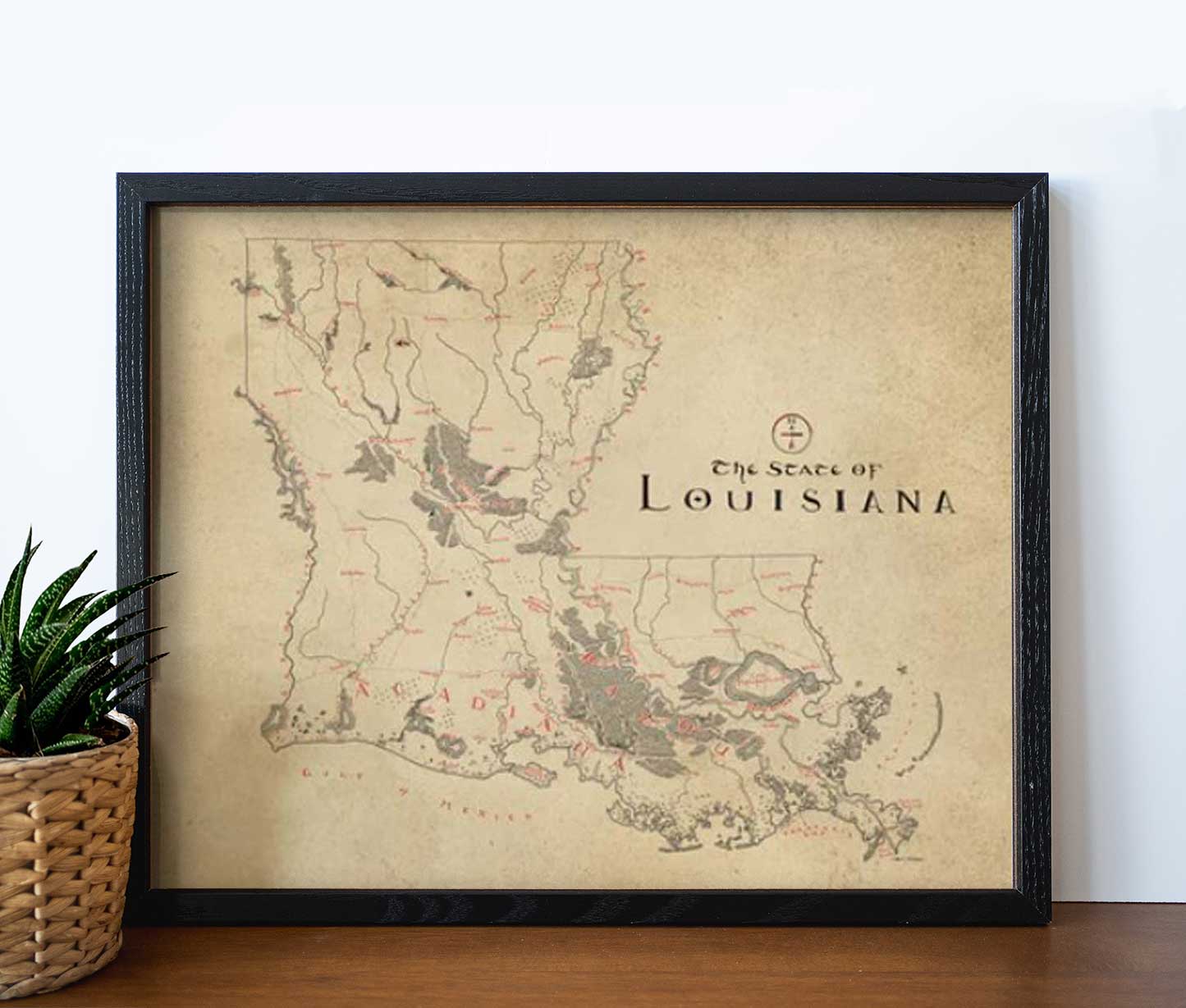 Louisiana Map