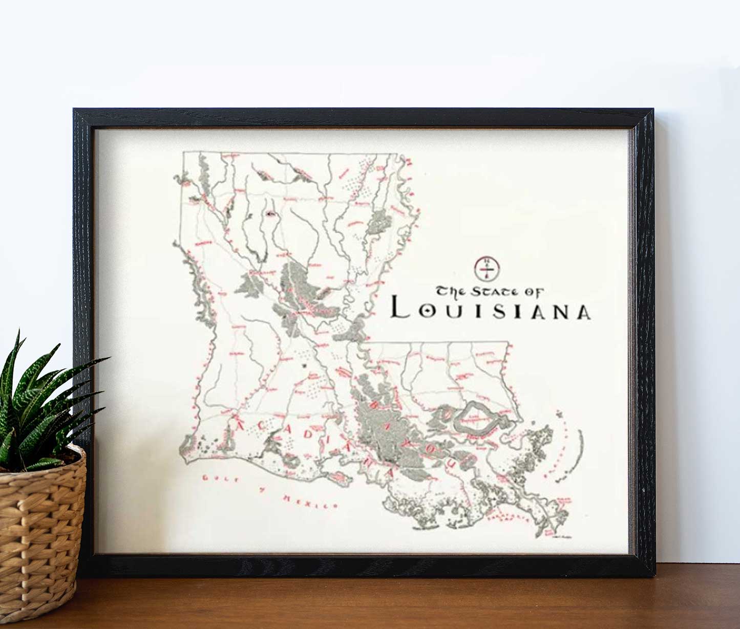 Louisiana Map