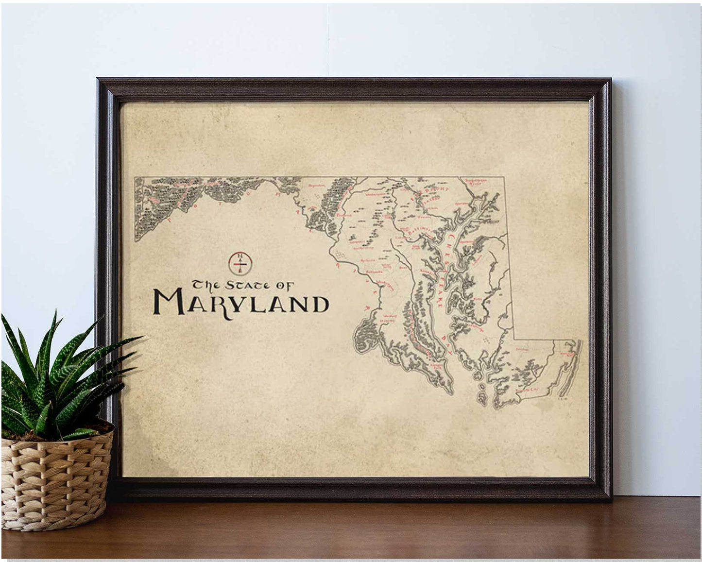Maryland Map