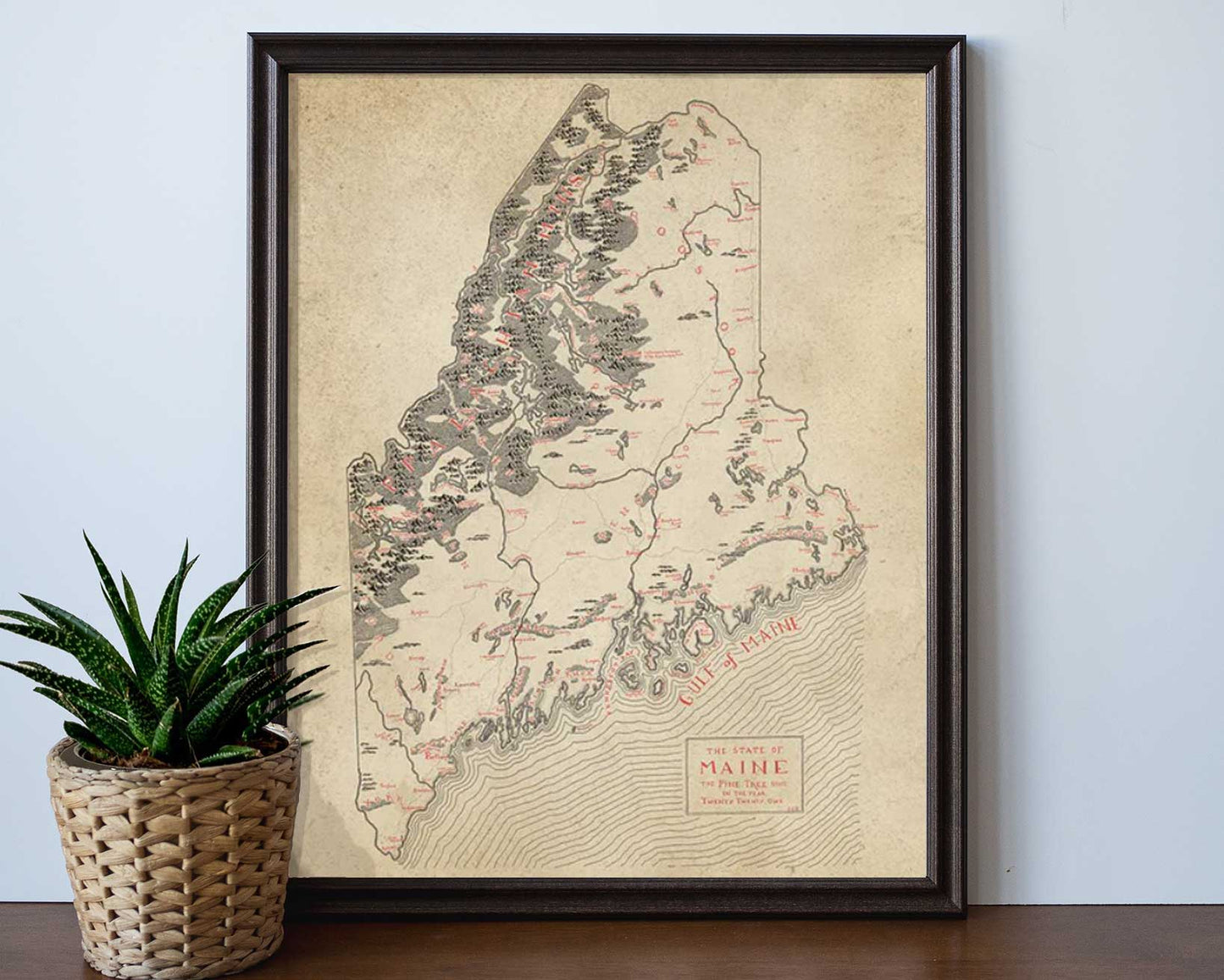 Maine Map