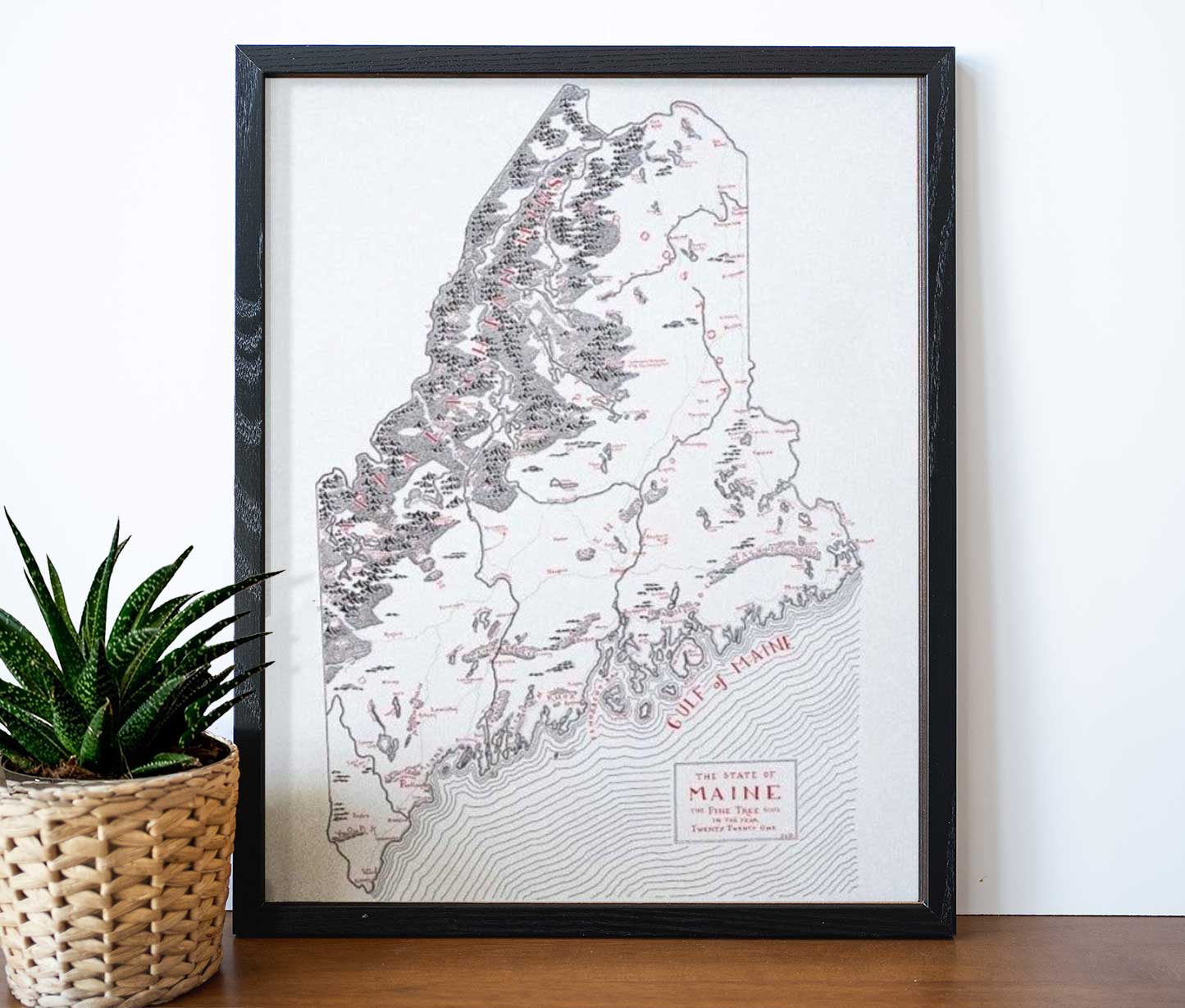Maine Map