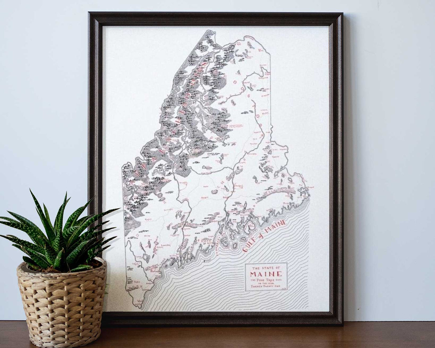 Maine Map