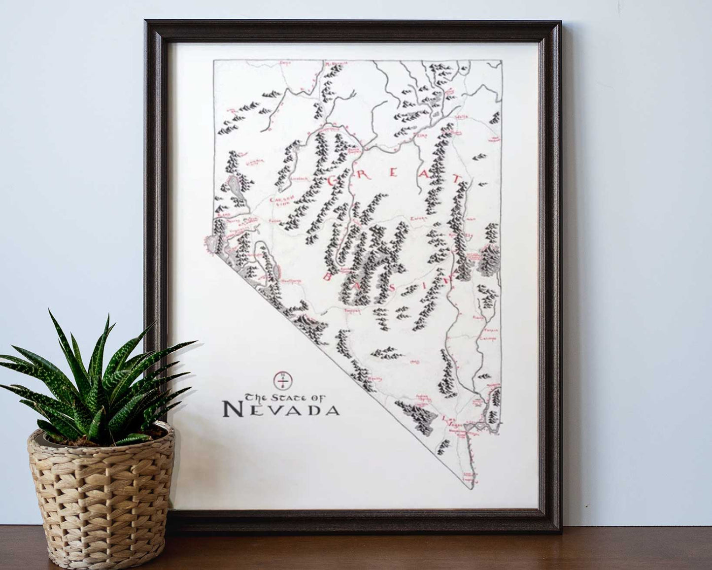 Nevada Map