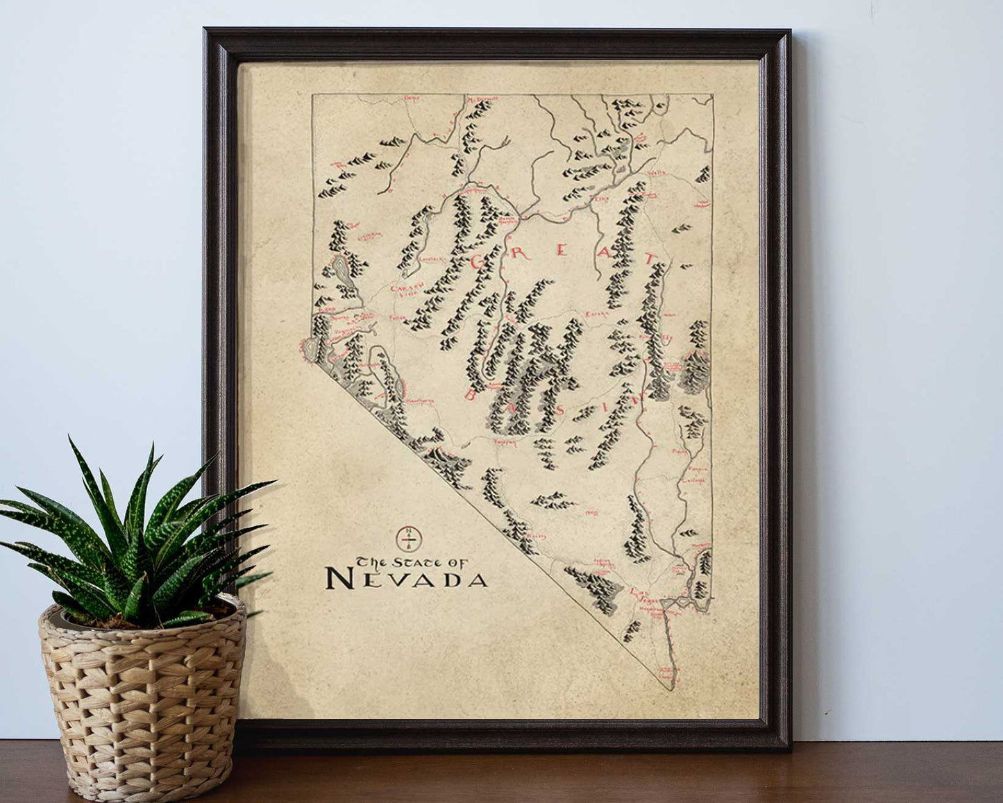 Nevada Map