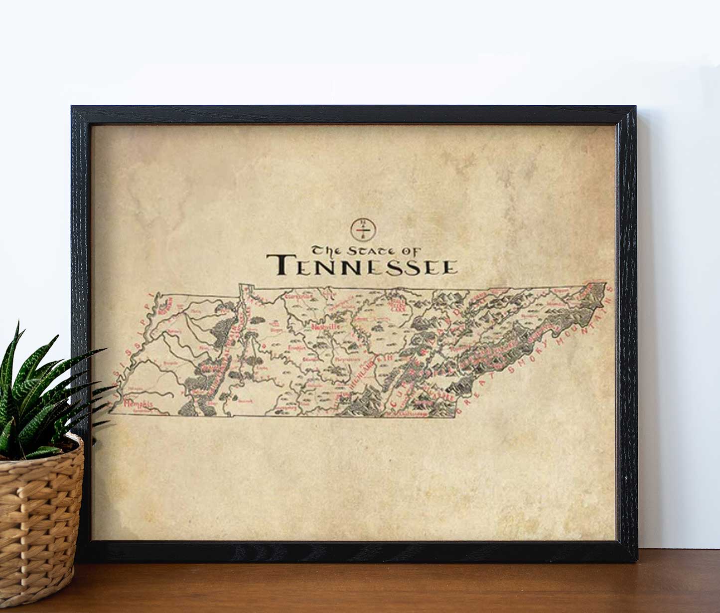 Tennessee Map