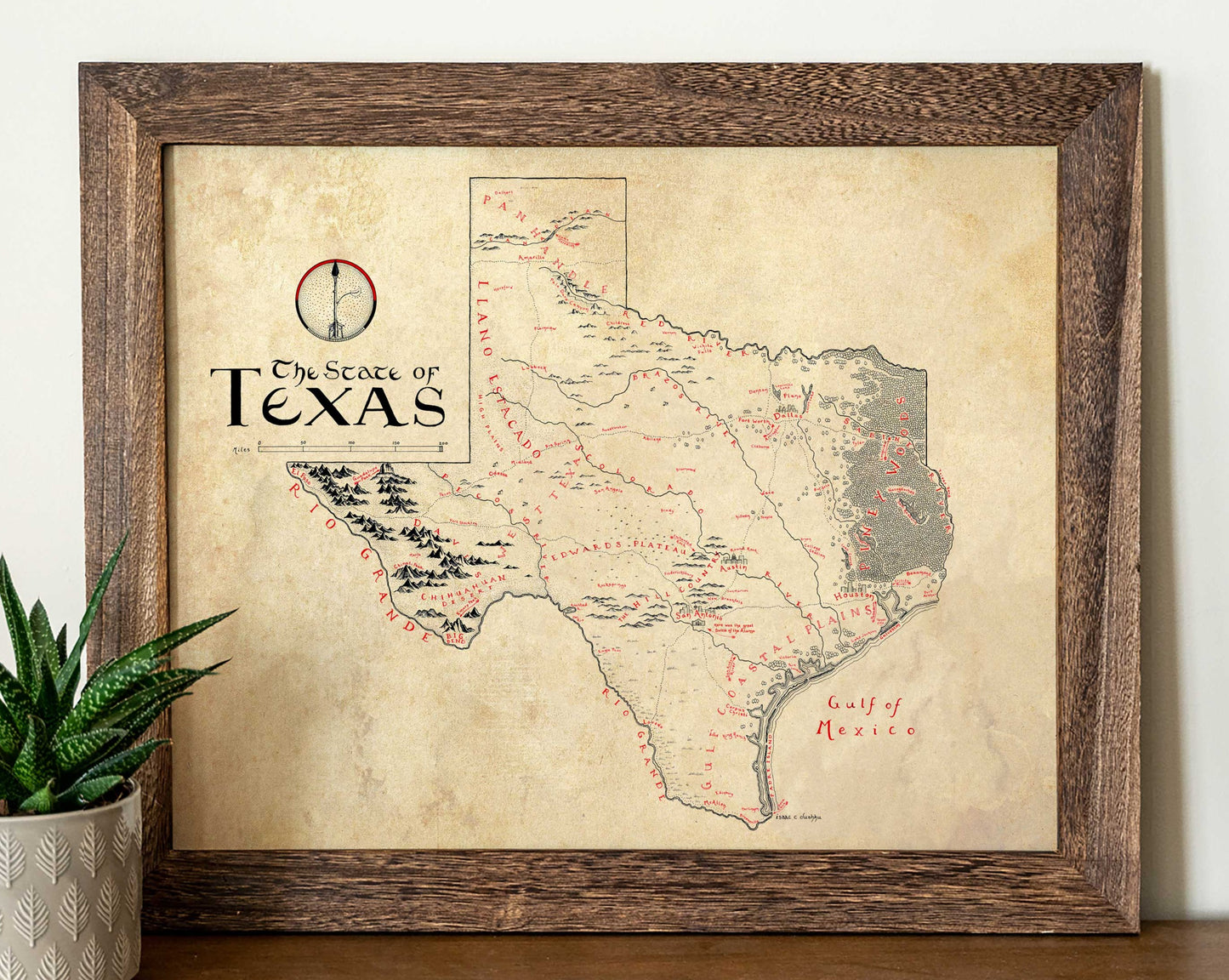 Texas Map (New Updated Version)