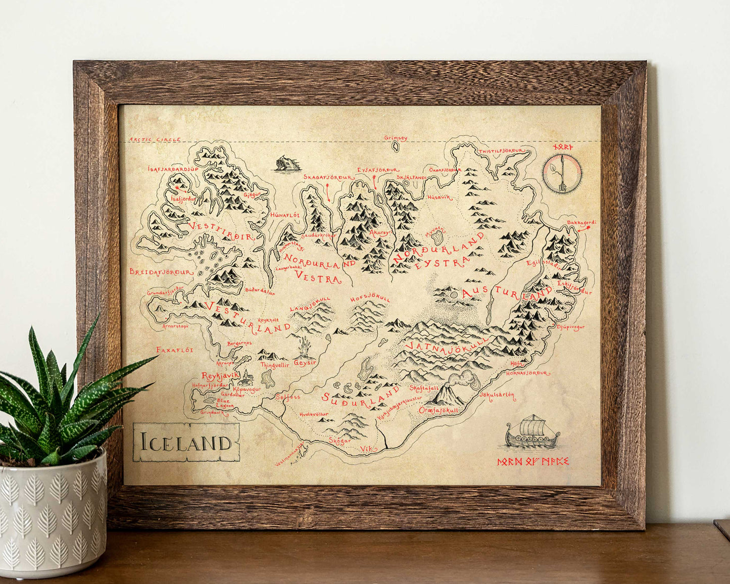 Iceland Map
