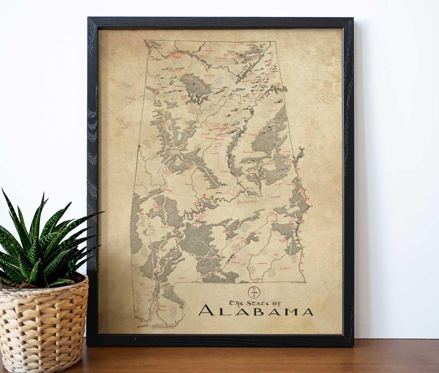 Alabama Map