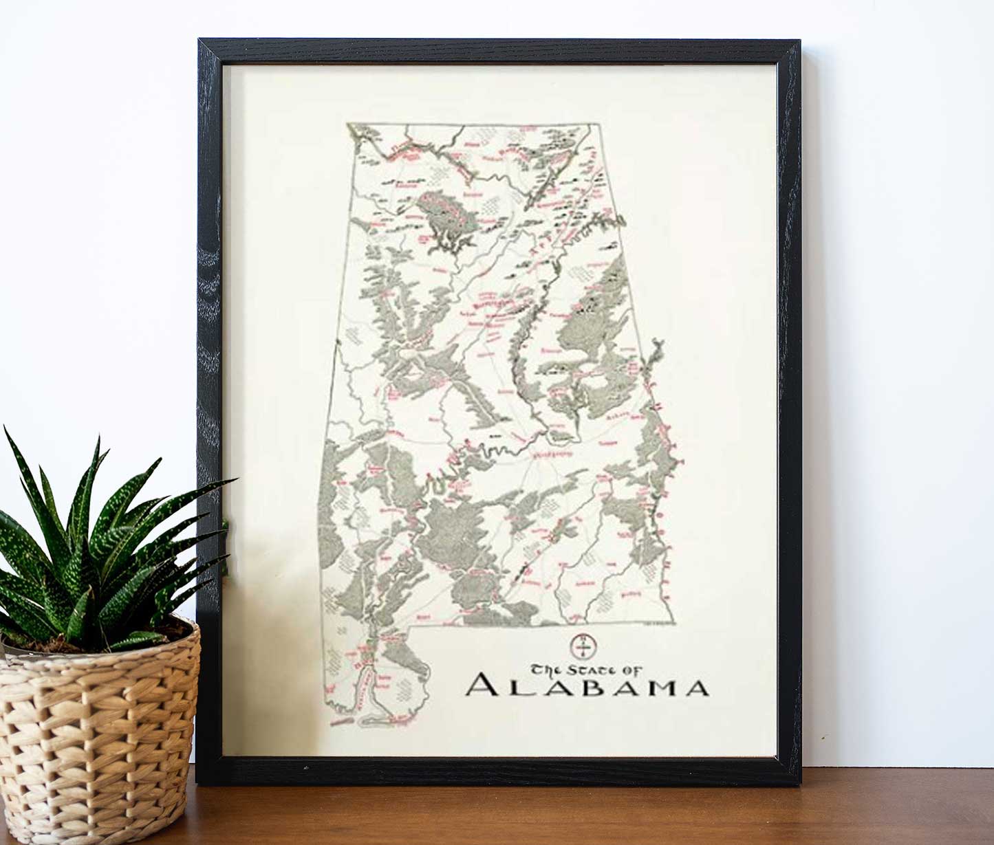 Alabama Map