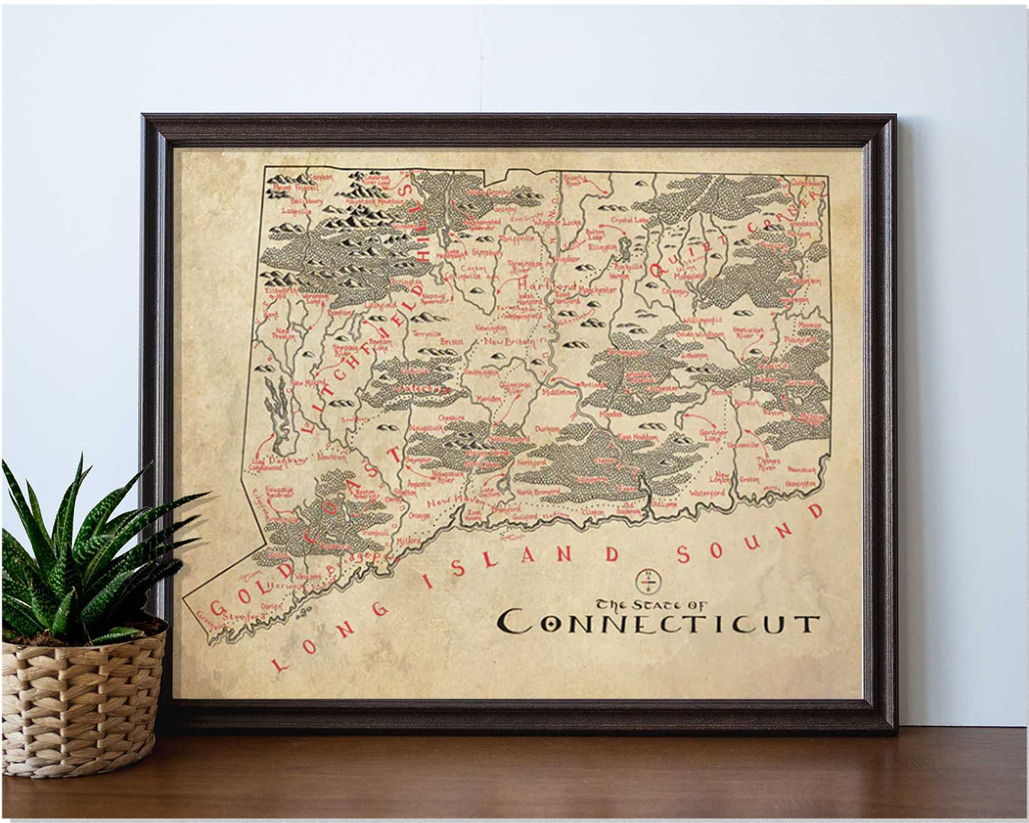 Connecticut Map