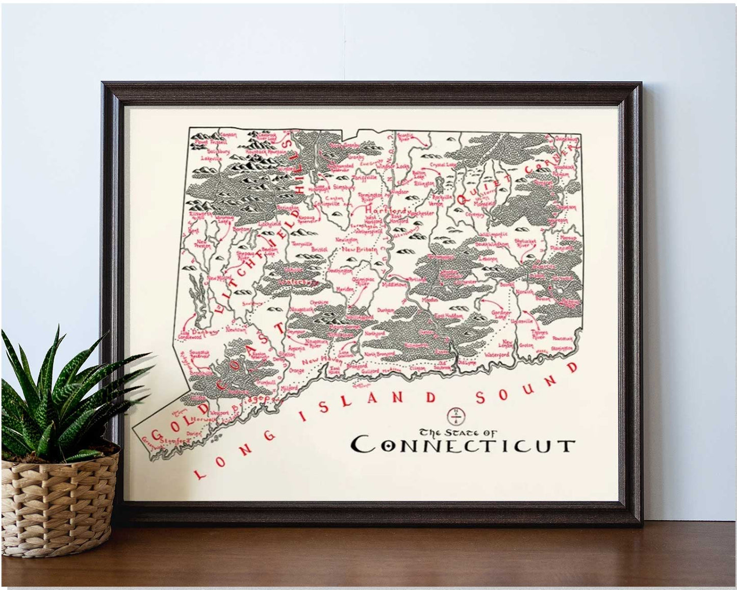 Connecticut Map