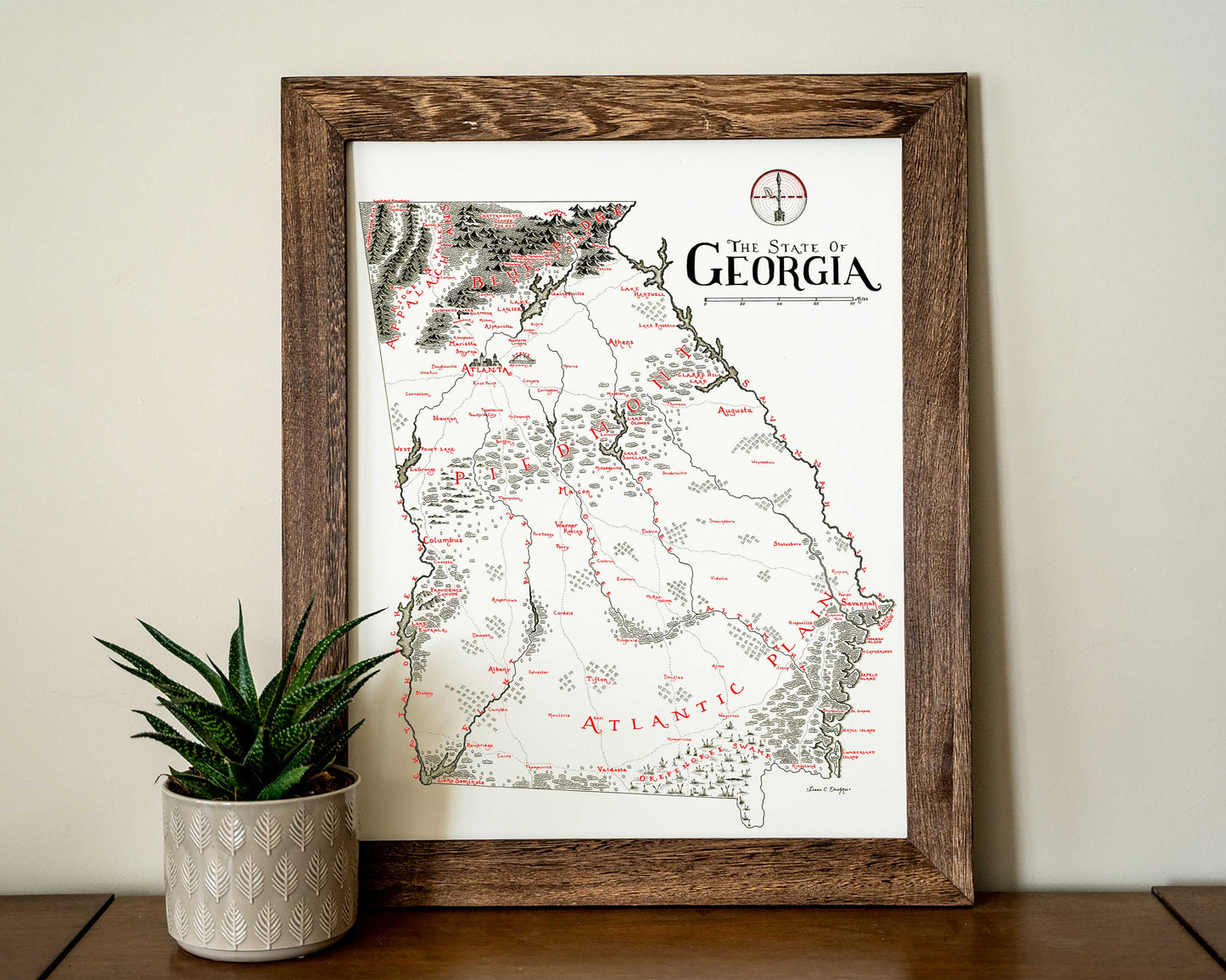 NEW UPDATED Georgia Map