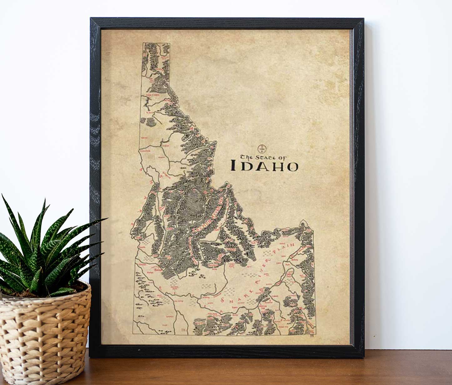 Idaho Map