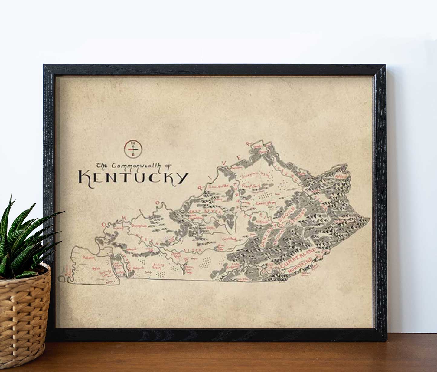 Kentucky Map