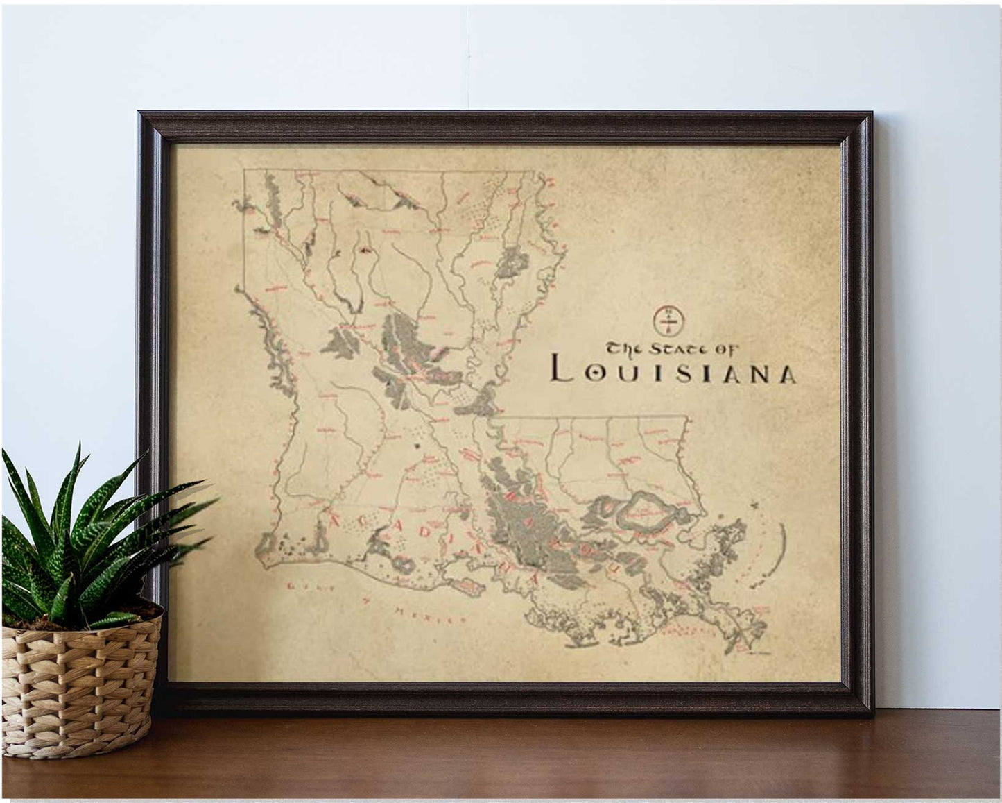 Louisiana Map
