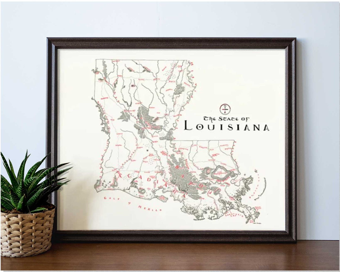 Louisiana Map