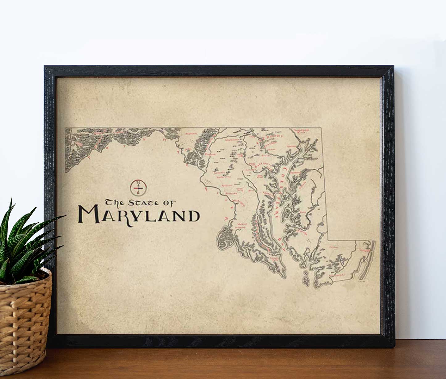 Maryland Map