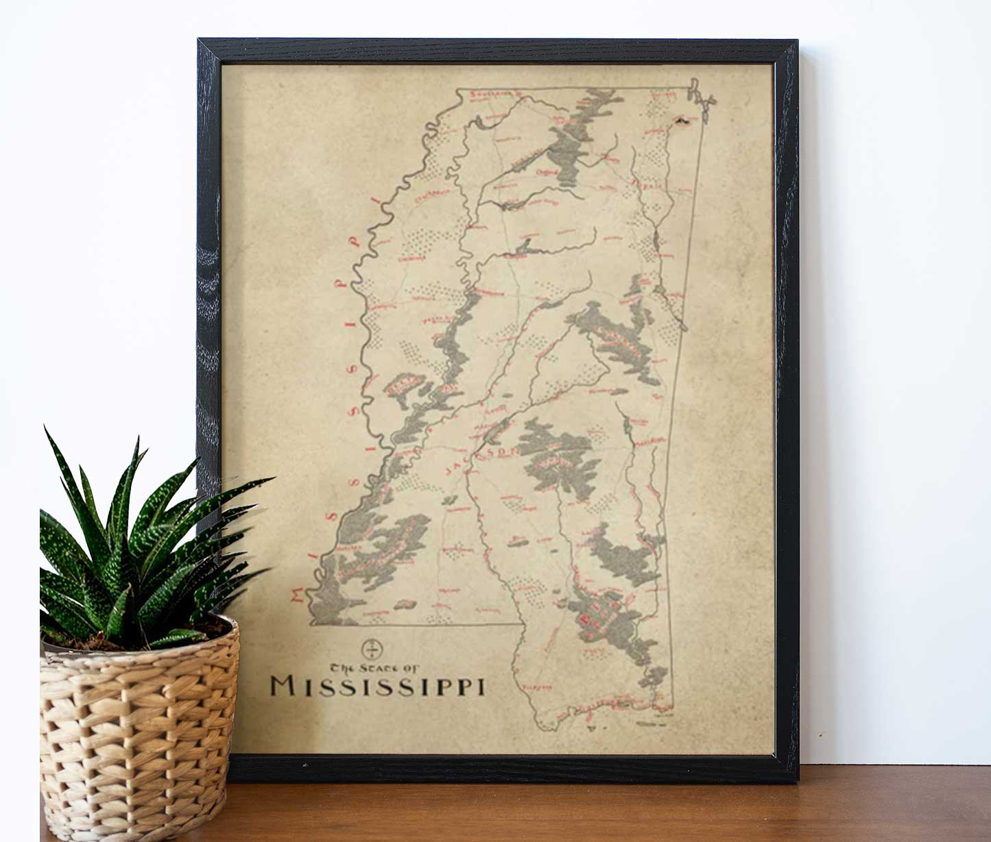 Mississippi Map