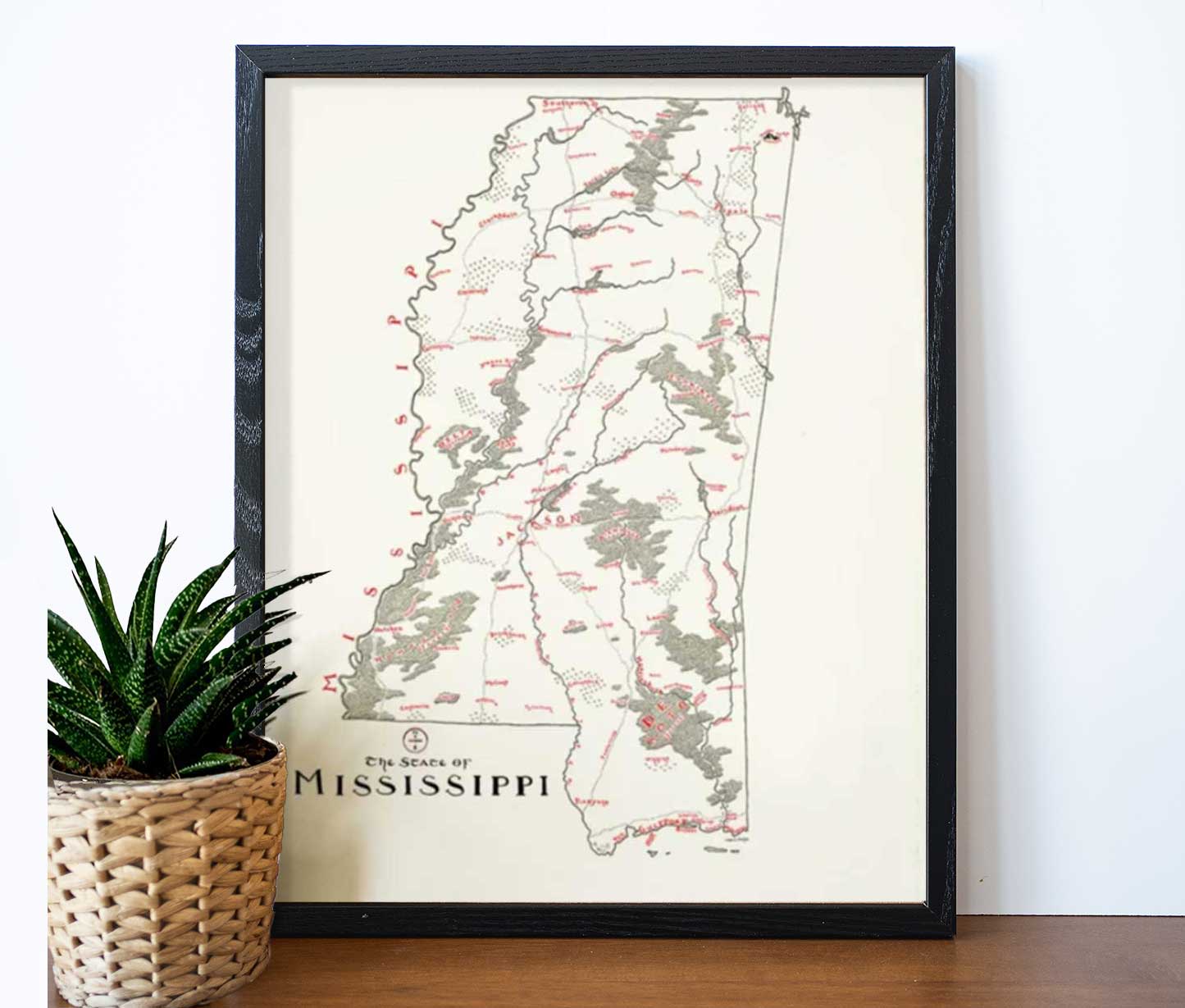 Mississippi Map