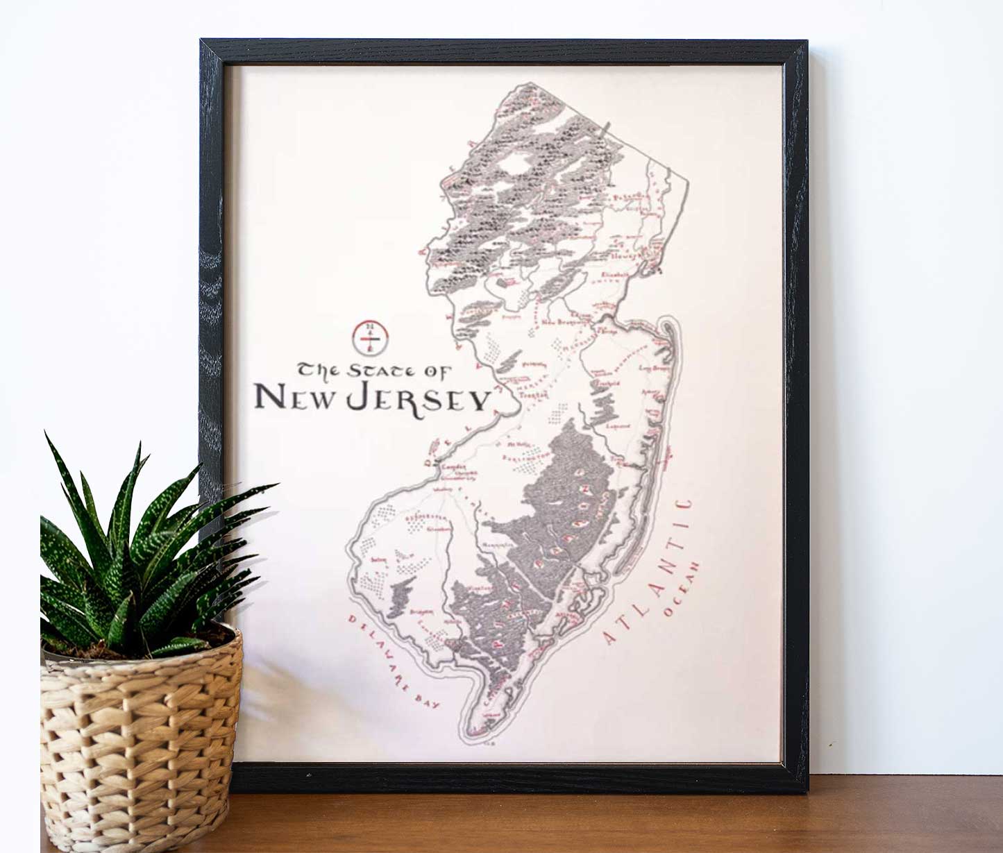 New Jersey Map