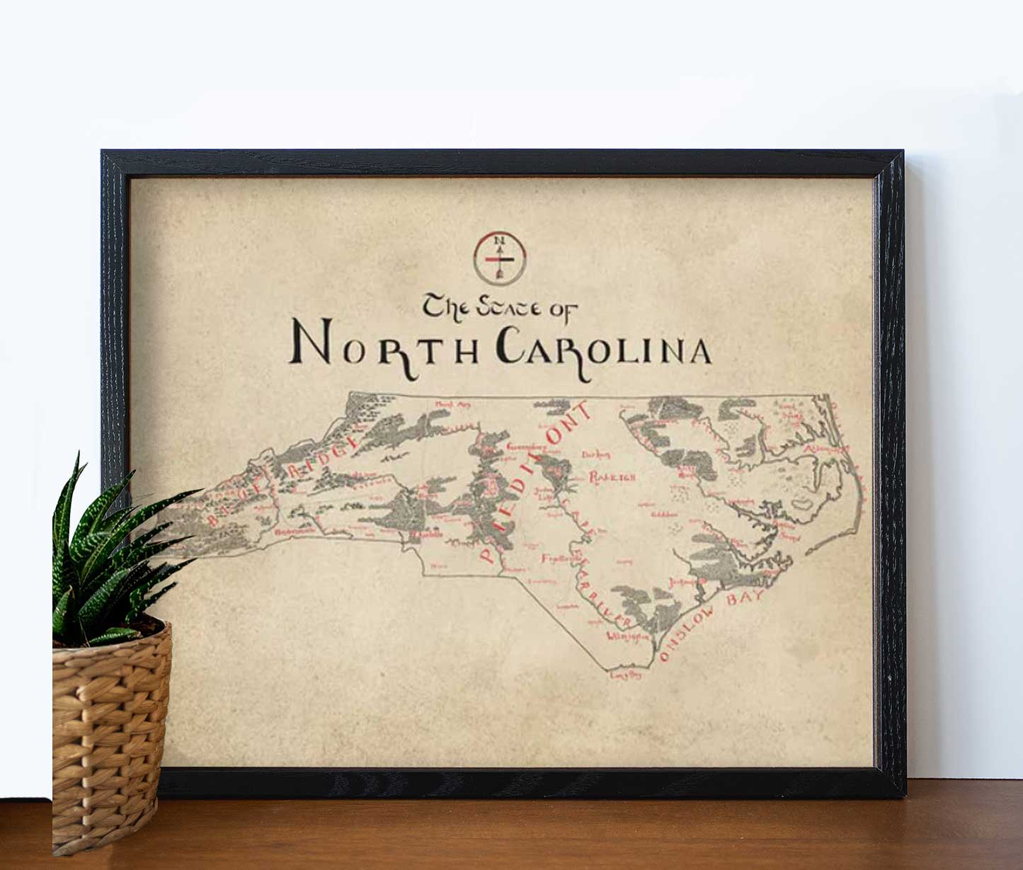 North Carolina Map