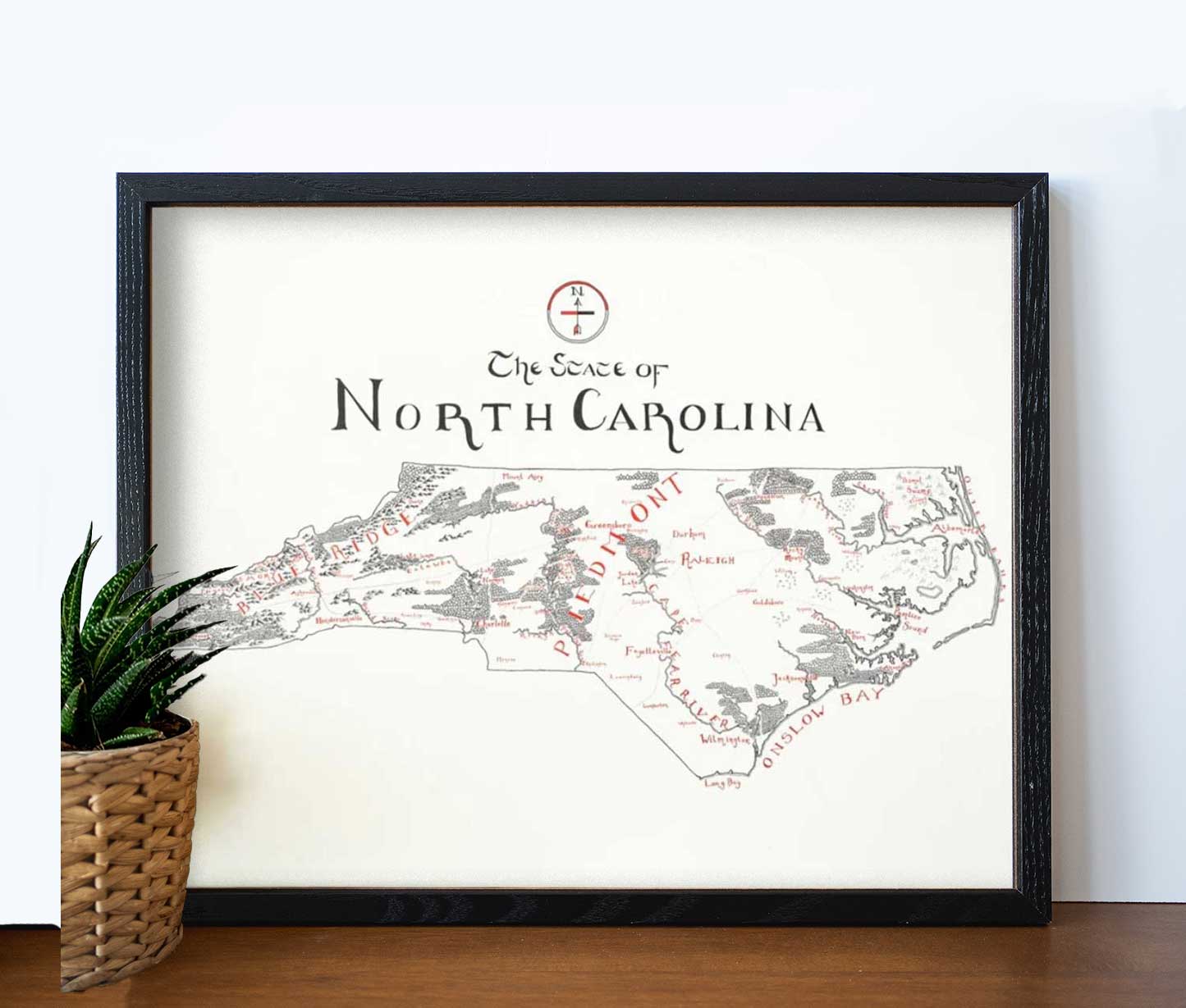 North Carolina Map