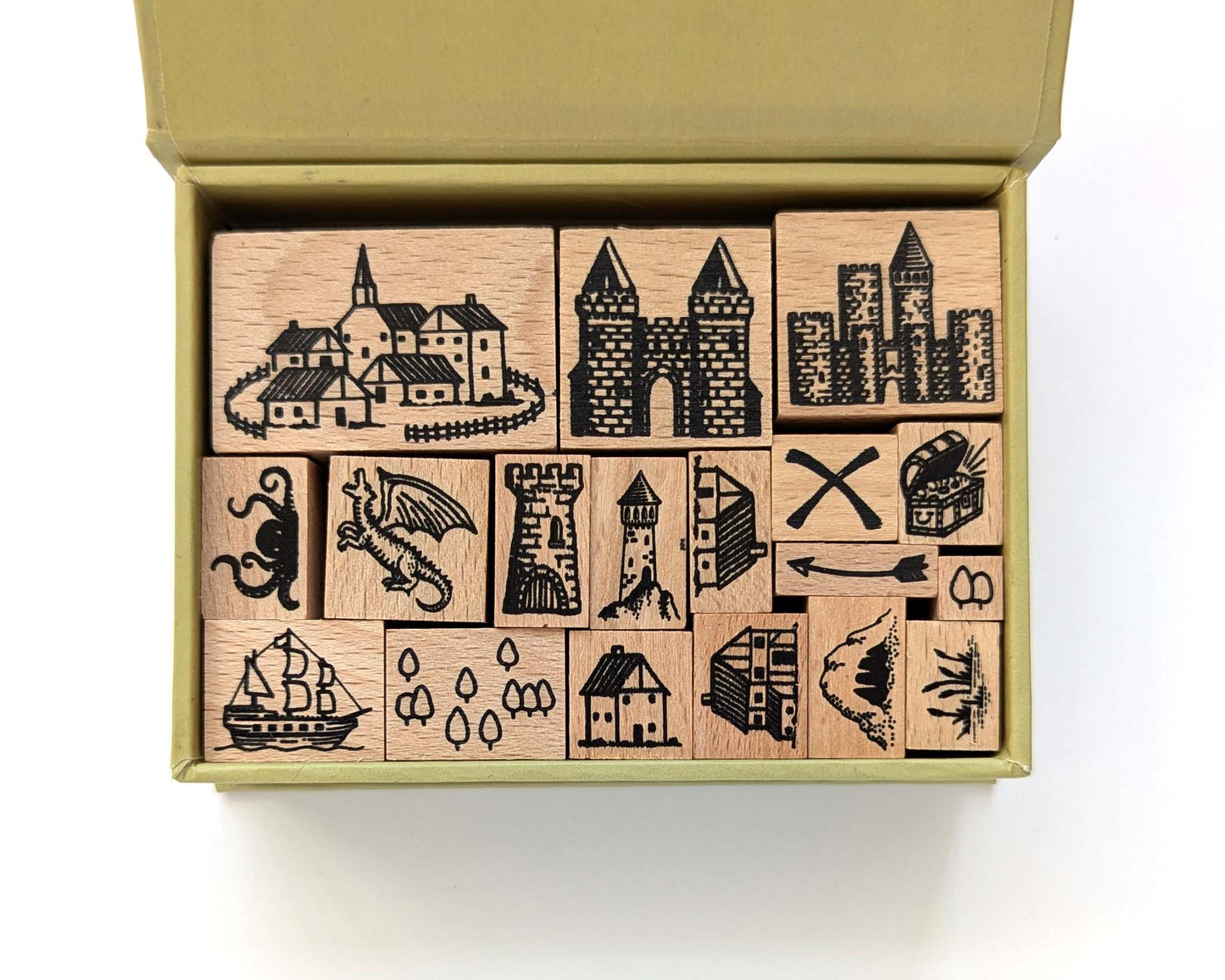 Expansion Pack Map Making Stamp Kit (18 Pieces) NEW