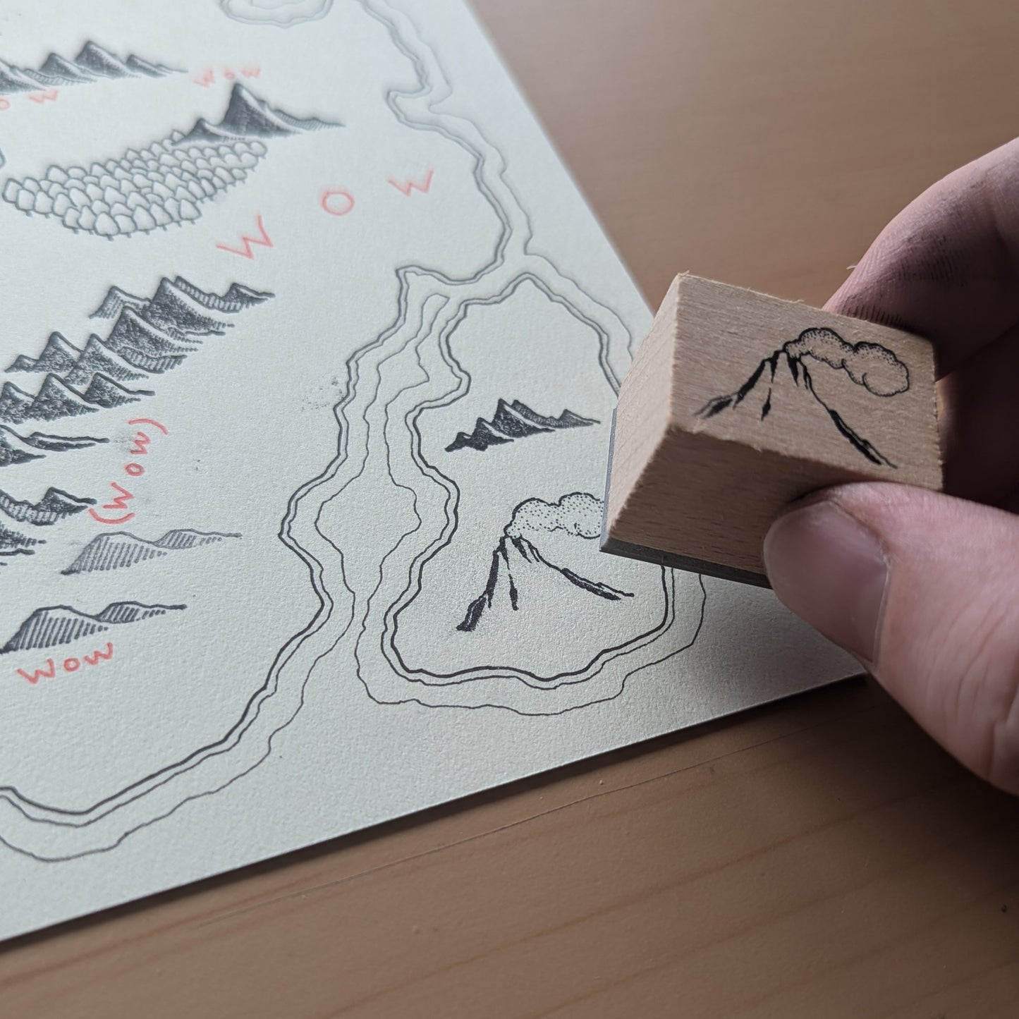Map Making Stamp Kit (16 Pieces)