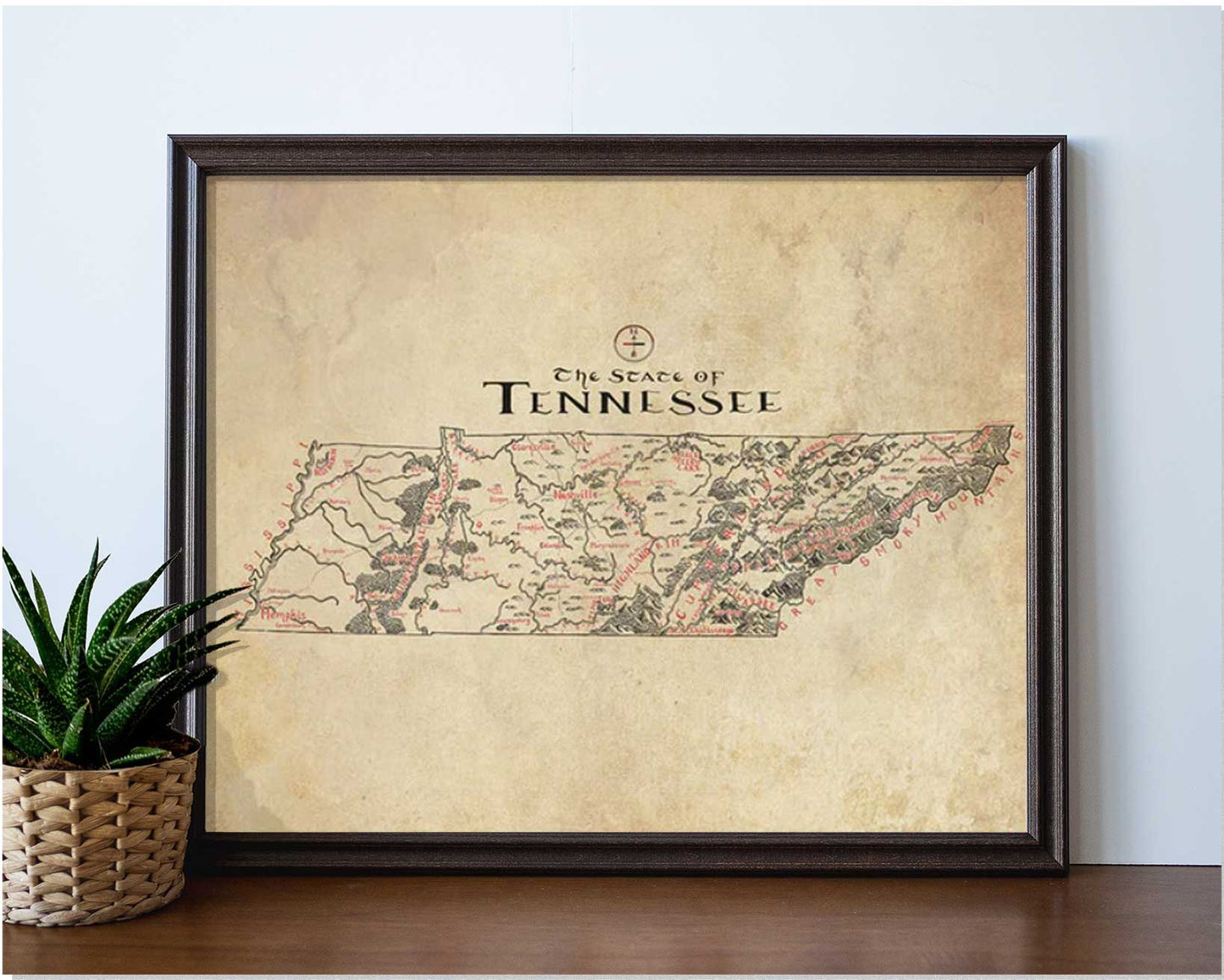 Tennessee Map