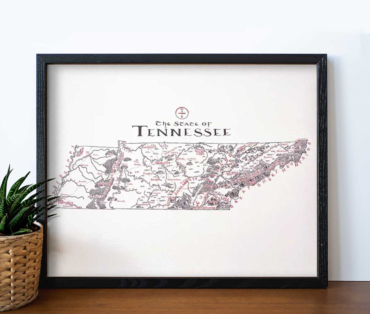Tennessee Map