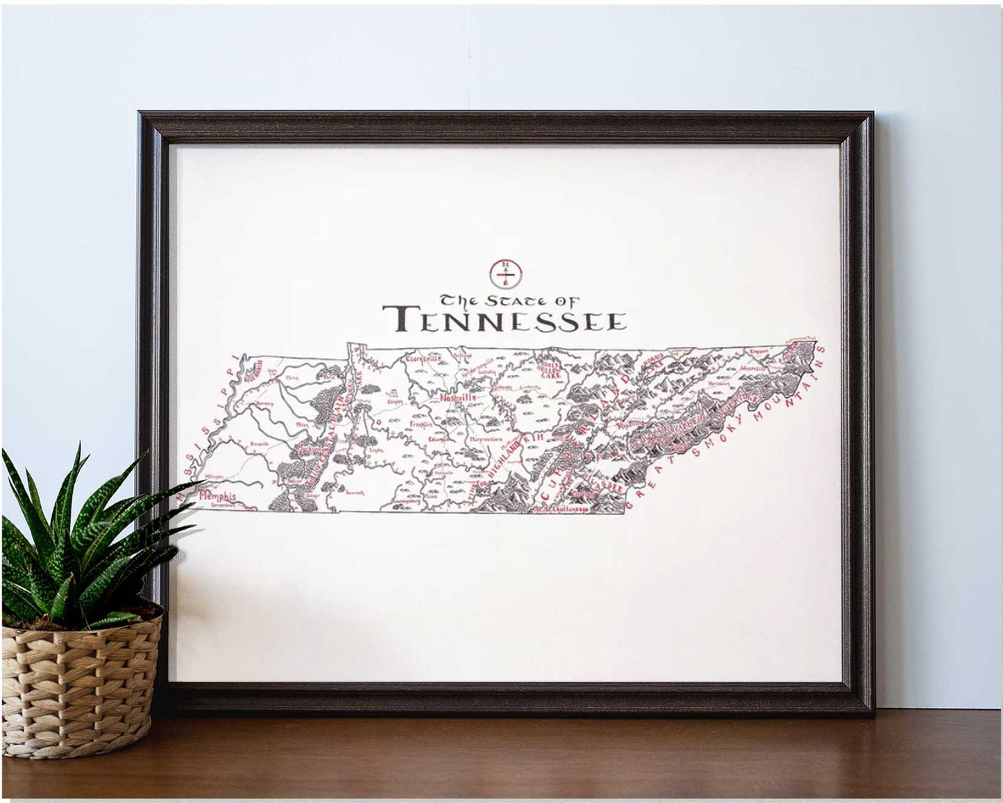 Tennessee Map