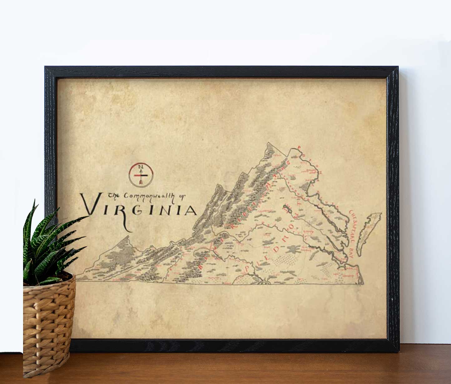 Virginia Map
