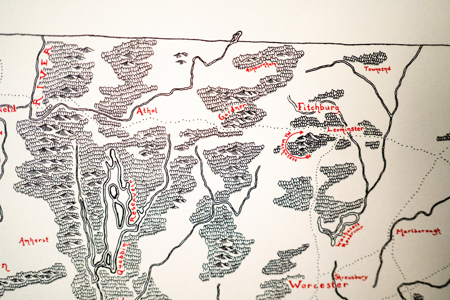 Massachusetts Map