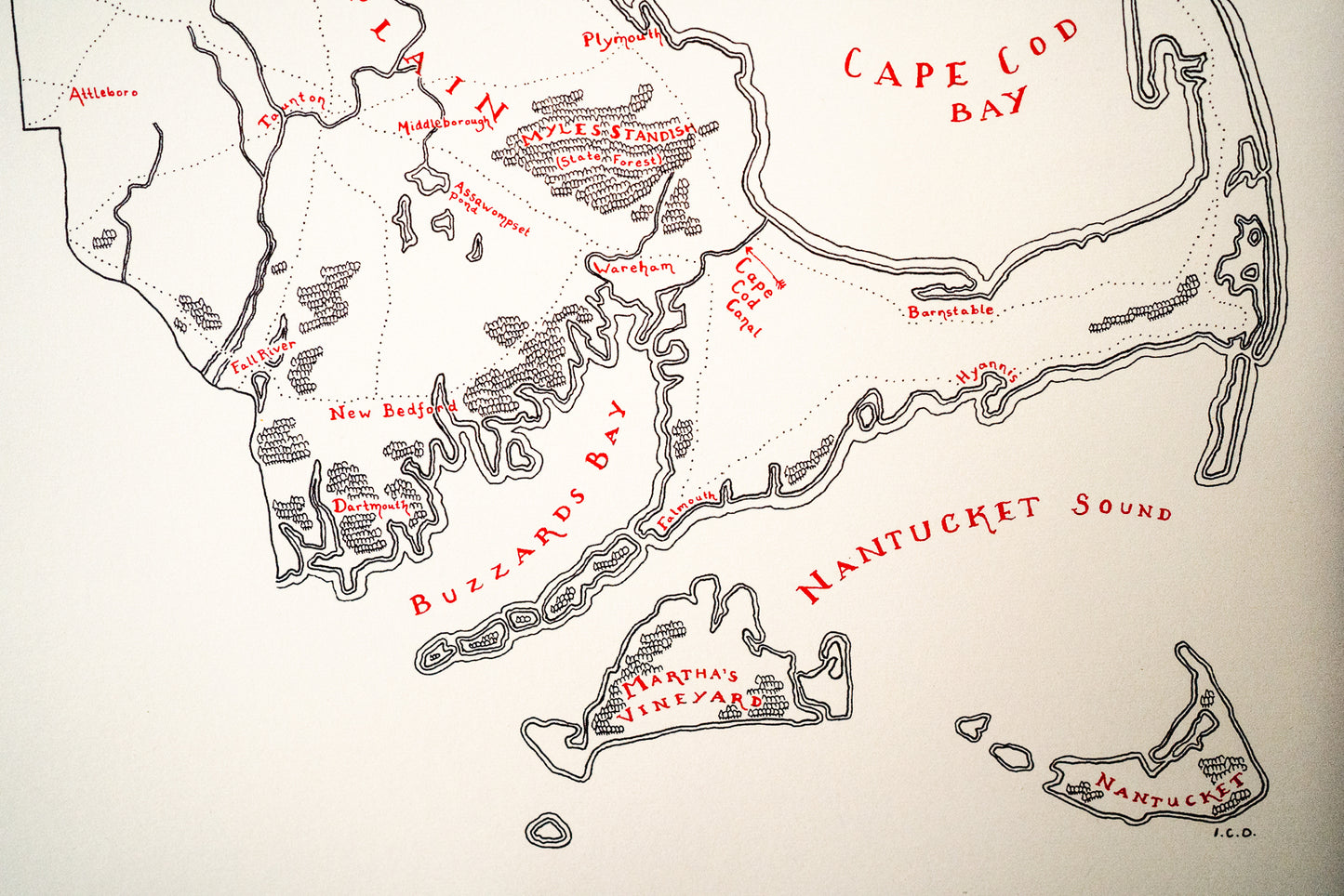 Massachusetts Map