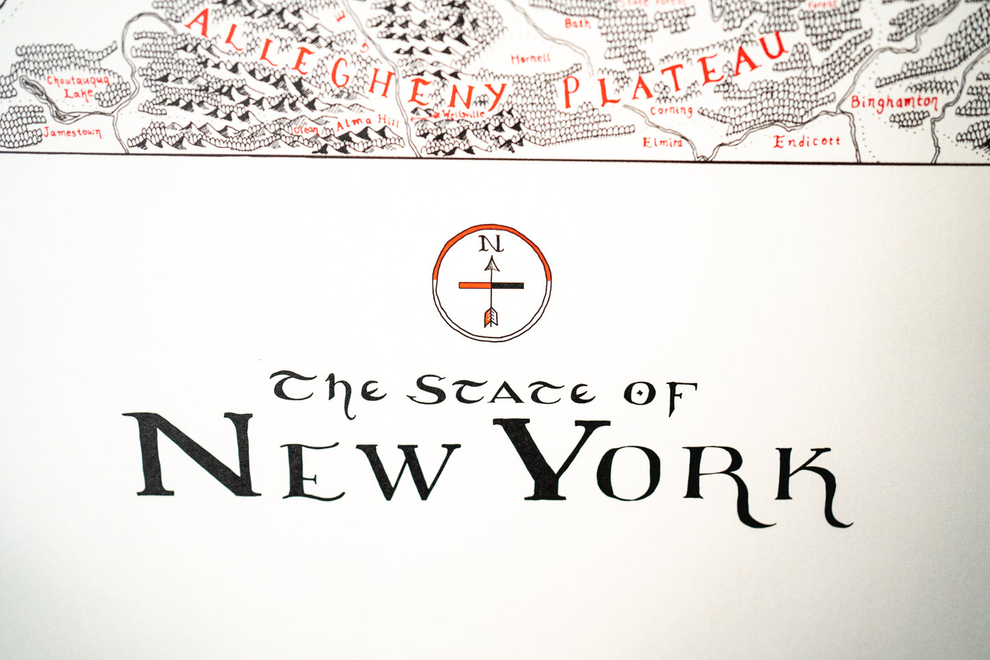 New York State Map