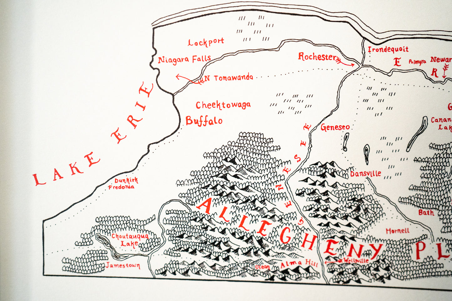 New York State Map