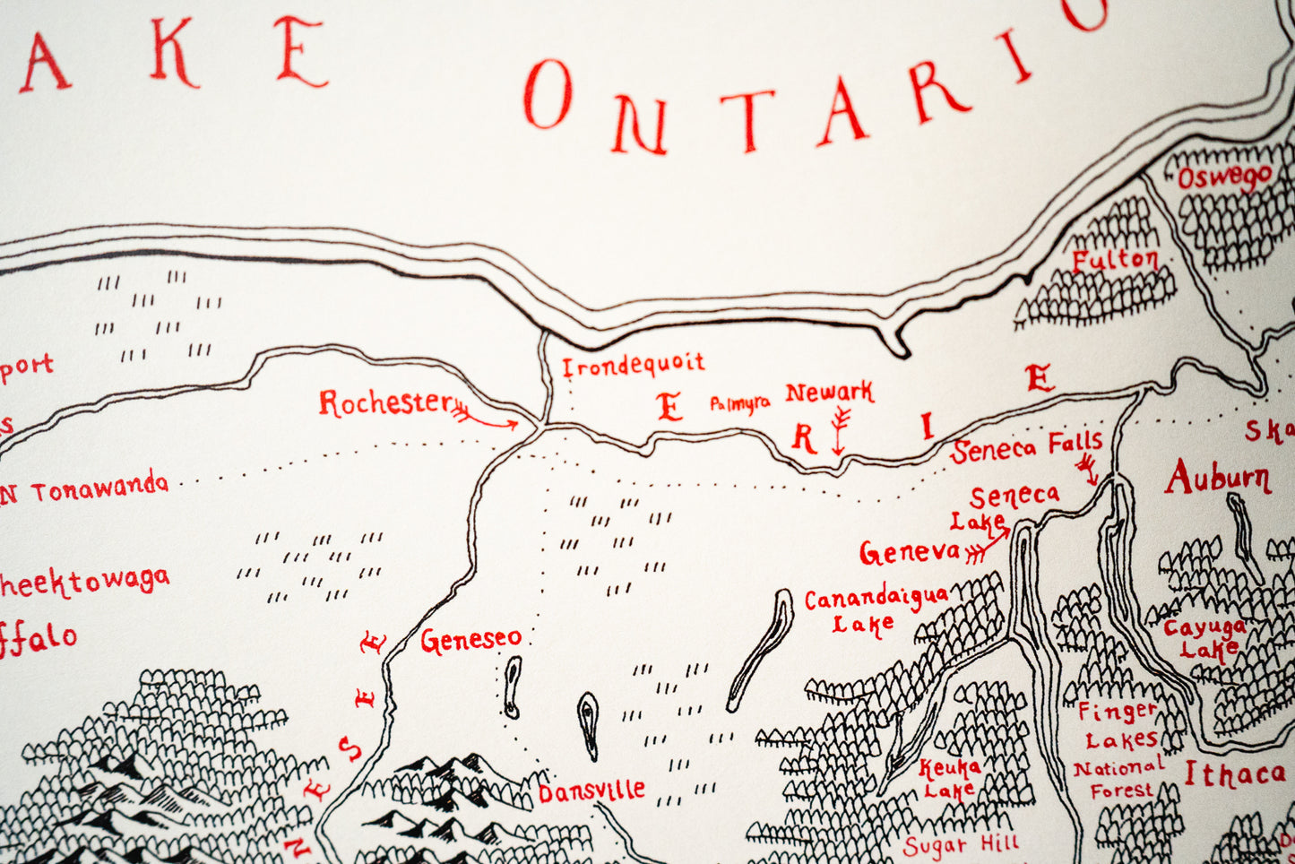 New York State Map