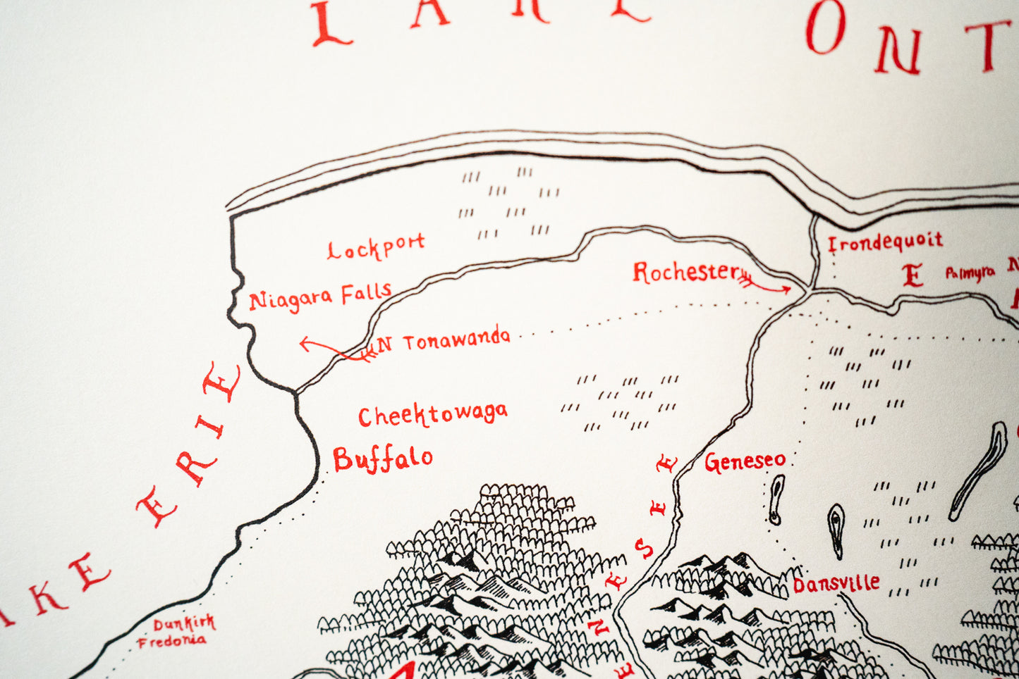 New York State Map