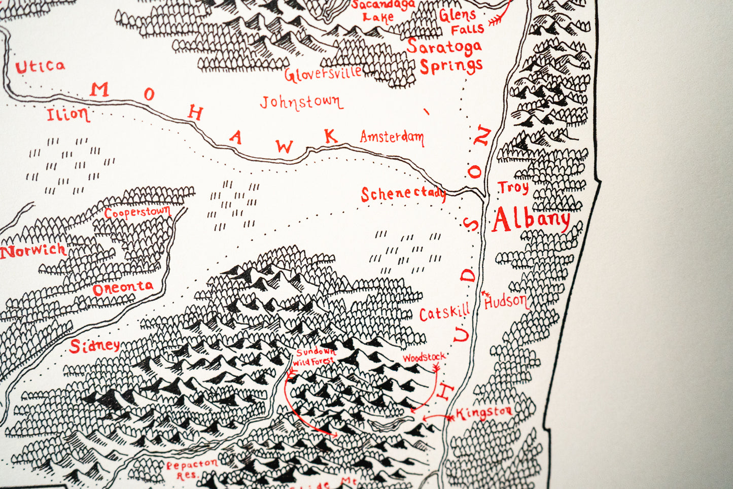 New York State Map