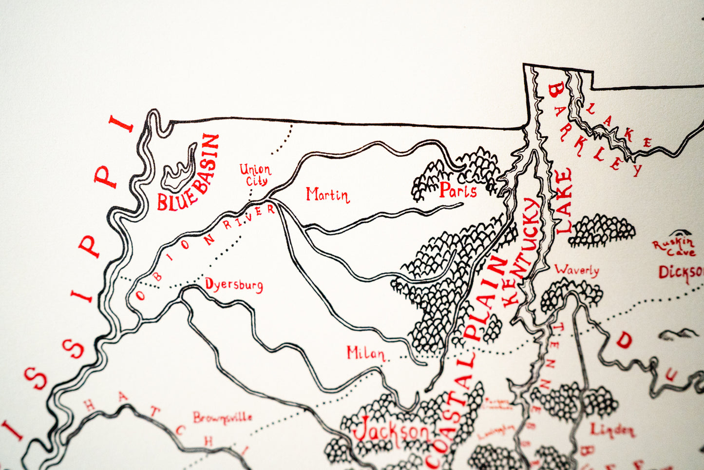 Tennessee Map