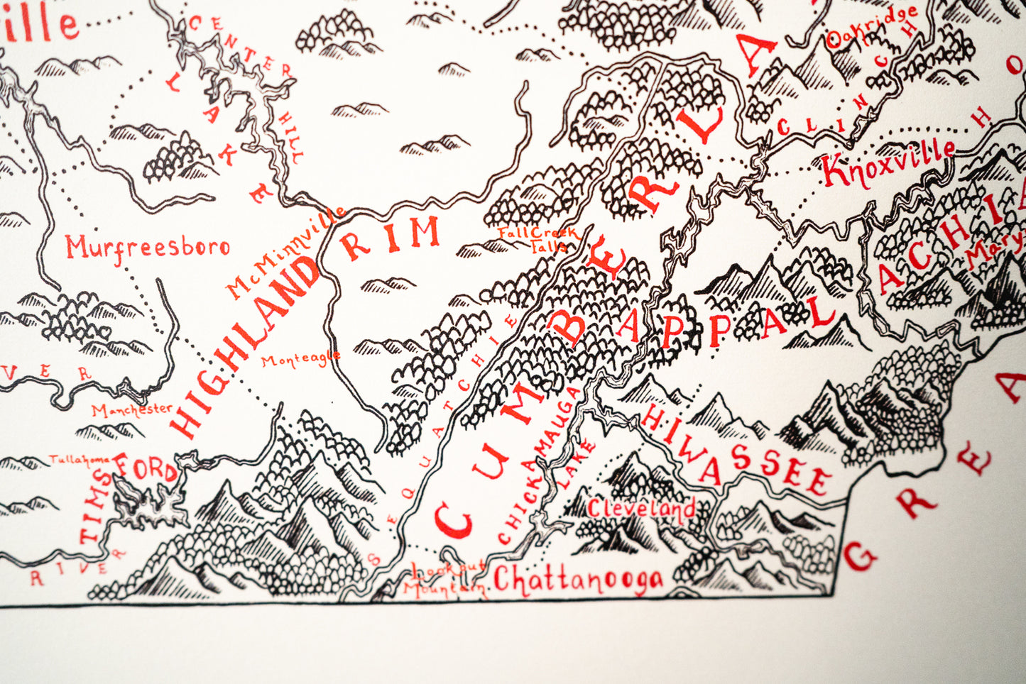 Tennessee Map