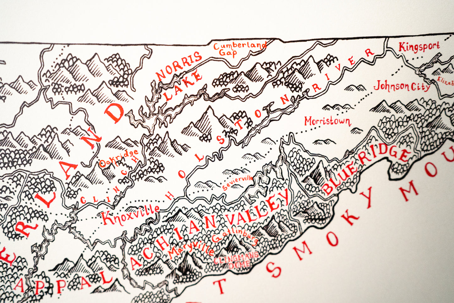 Tennessee Map