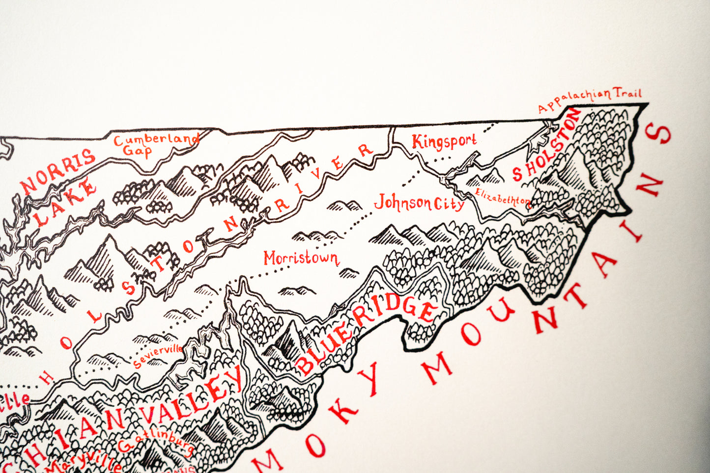 Tennessee Map