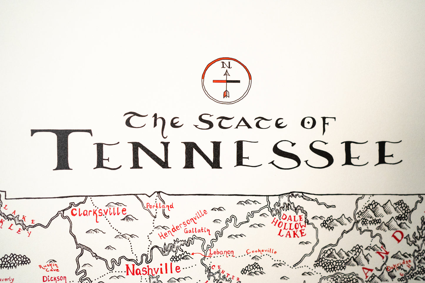 Tennessee Map
