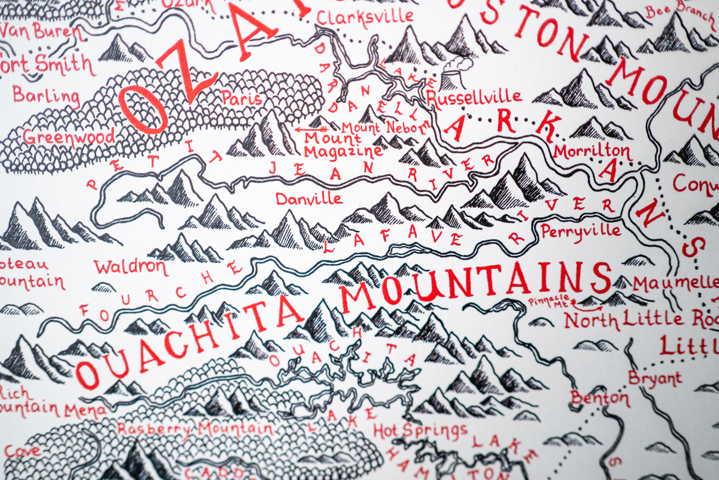 Arkansas Map